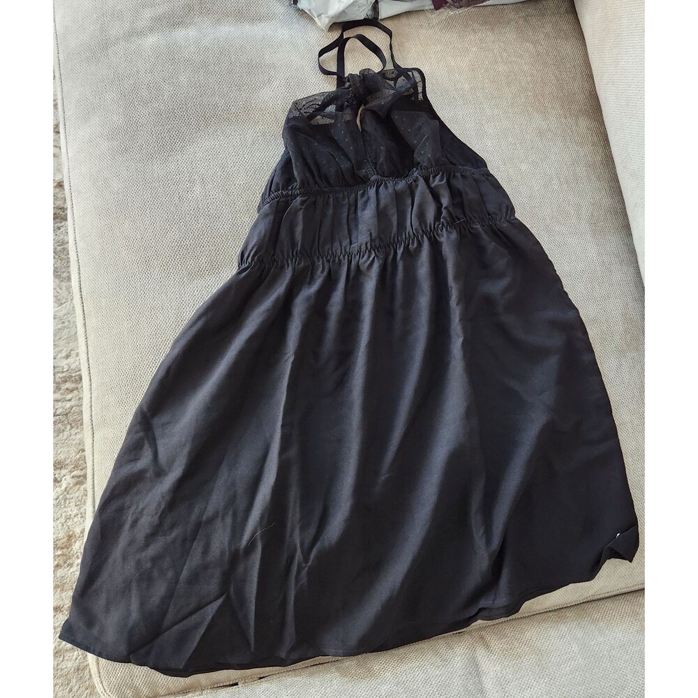Adore Me Women's Medium Black Primrosa Slip Dress NWT